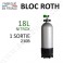 Bloc de 18L Nitrox - 1 sortie