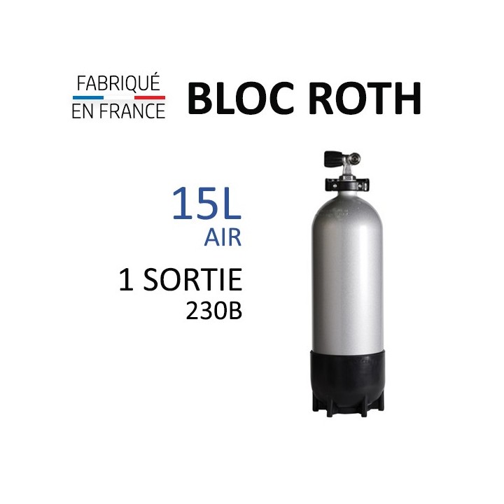 Bloc de 15L Air - 1 sortie Bloc de 15L Air - 1 sortie