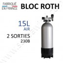 Bloc de 15L Air - 2 sorties