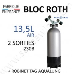 Bloc de 13,5L Air - Robinet TAG (Aqualung)