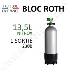 Bloc de 13,5L Nitrox - 1 sortie