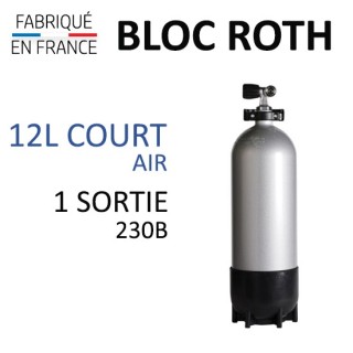 Bloc de 12L Court Air - 1 sortie