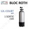 Bloc de 12L Court Air - 1 sortie