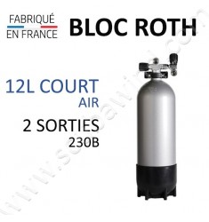 Bloc de 12L Court Air - 2 sorties