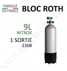 Bloc de 9L Nitrox - 1 sortie