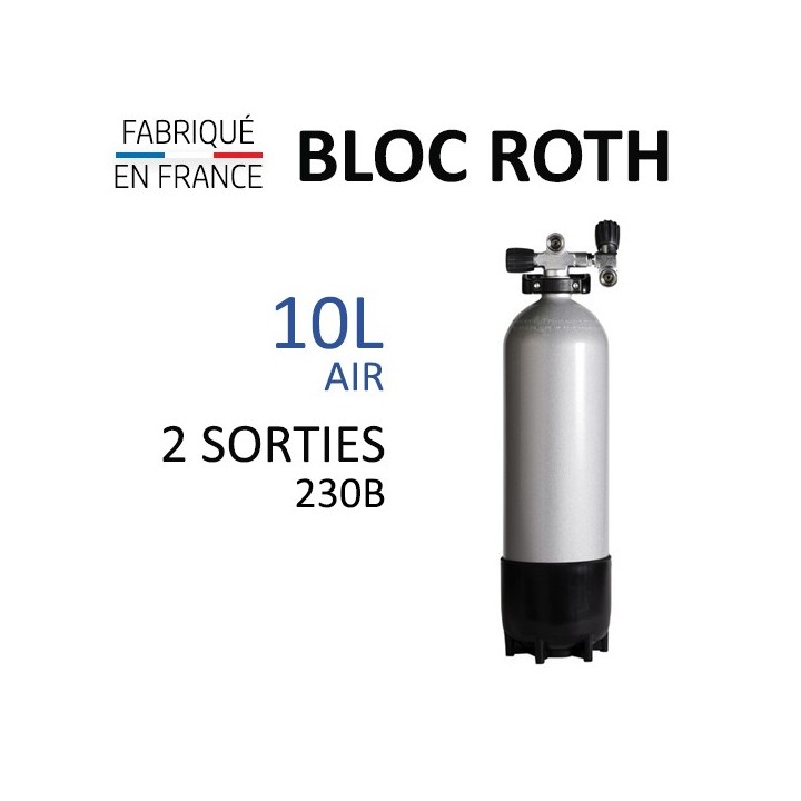 Bloc de 10L Air - 230B - 2 sorties