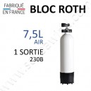 Bloc de 7,5L Air - 230B - 1 sortie