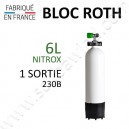 Bloc de 6L Nitrox - 230B - 1 sortie