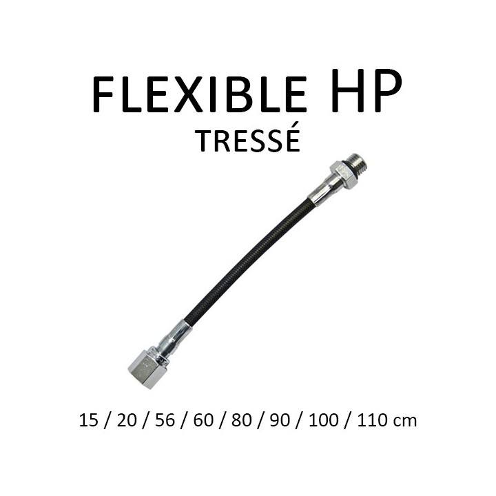 Flexible HP tressé