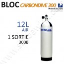 Bloc Carbon de 12L Air - 300B - 1 sortie