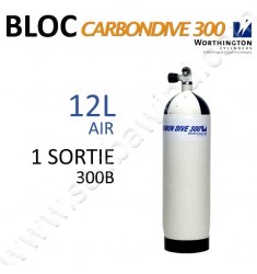 Bloc Carbon de 12L Air - 300B - 1 sortie