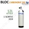 Bloc Carbon de 12L Nitrox - 300B - 1 sortie