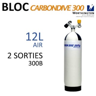 Bloc Carbon de 12L Air - 300B - 2 sorties