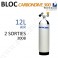 Bloc Carbon de 12L Air - 300B - 2 sorties