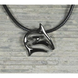 Pendentif Hematite Requin