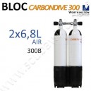 Bi-bloc Carbon de 6,8L- Air - 300B