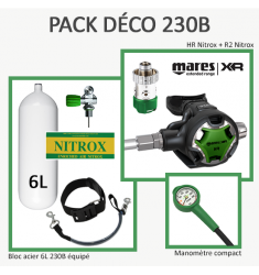 Pack Déco 230B  : Bloc 6L équipé + HR/R2