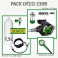 Pack Déco 230B  : Bloc 7,5L équipé + HR/R2