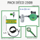 Pack Déco 300B : Bloc Alu 5,7L équipé + Calypso Nitrox + Manomètre