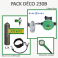 Pack Déco 300B : Bloc Alu 5,7L équipé + Calypso Nitrox + Manomètre