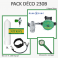 Pack Déco 230B : Bloc Alu 7L équipé + Calypso Nitrox + Manomètre