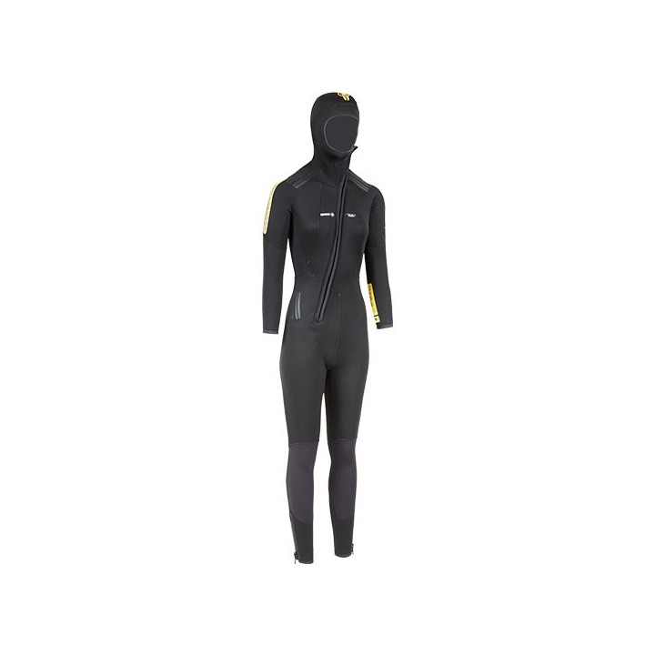 Combinaison 1Dive - Femme - 5mm - Cagoule attenante Combinaison 1Dive - Femme - 5mm - Cagoule attenante