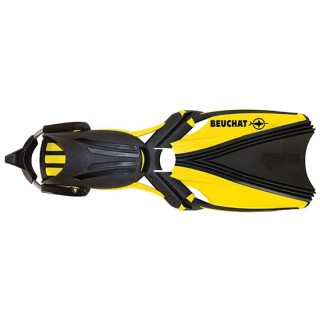 Palmes Aquabionic Evo - Jaune Plongée