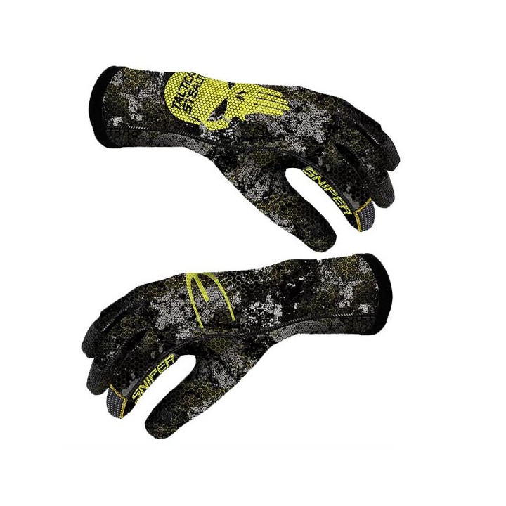 Gants Tactical Stealth Sniper - 3mm Gants Tactical Stealth Sniper - 3mm