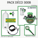 Pack Déco 300B : Bloc 6L équipé + XTX50 Nitrox + Manomètre