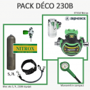 Pack Déco 230B : Bloc Alu 5,7L équipé + XTX50 Nitrox + Manomètre