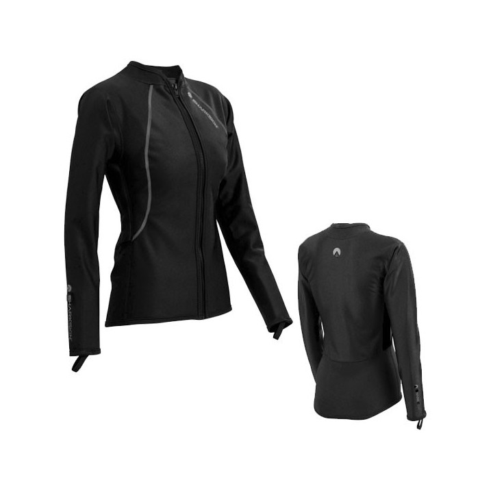 Top CHILLPROOF manches longues à zip - Femme Top CHILLPROOF manches longues à zip - Femme