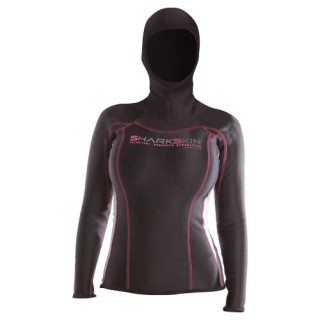Top CHILLPROOF manches longues et avec cagoule - Femme