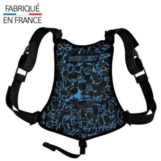 Baudrier Quicksafe avec 6 poches vides (largage rapide)