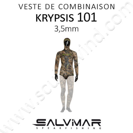 Veste de combinaison KRYPSIS101 3,5 mm