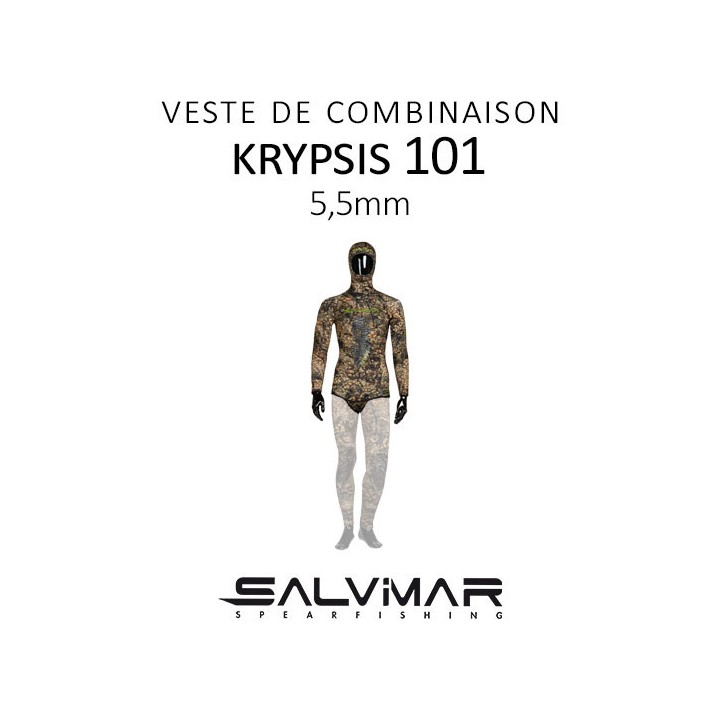 Veste de combinaison KRYPSIS101 5,5 mm Veste de combinaison KRYPSIS101 5,5 mm