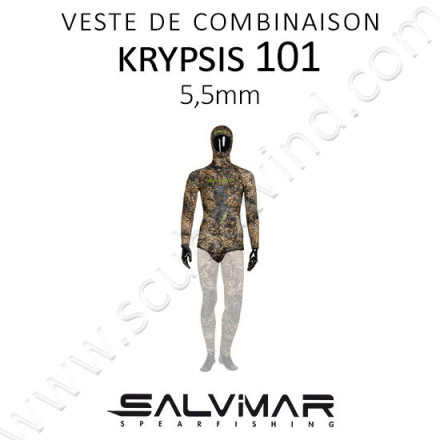 Veste de combinaison KRYPSIS101 5,5 mm