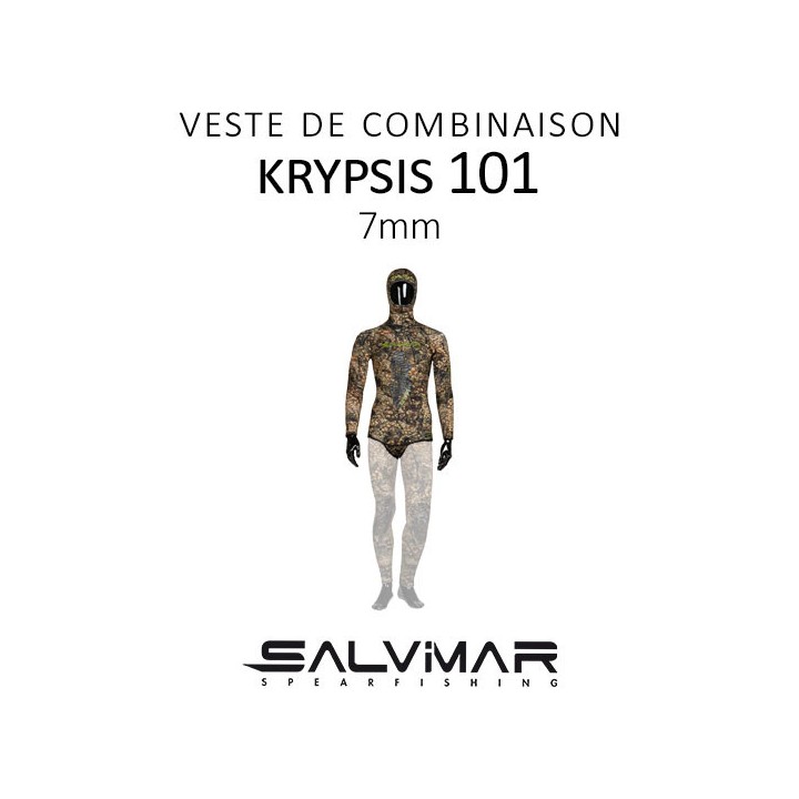Veste de combinaison KRYPSIS101 7 mm