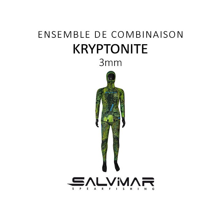 Ensemble de combinaison KRYPTONITE 3 mm Ensemble de combinaison KRYPTONITE 3 mm