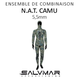 Ensemble de combinaison N.A.T. Camu 5,5mm 
