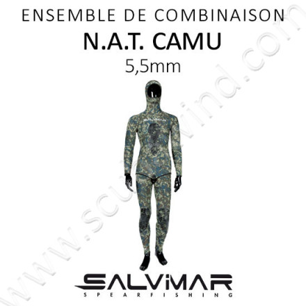 Ensemble de combinaison N.A.T. Camu 5,5mm 