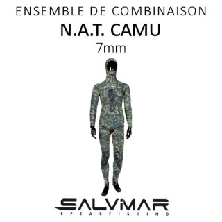 Ensemble de combinaison N.A.T. Camu 7mm 