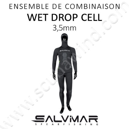 Ensemble de combinaison WET DROP CELL 3,5mm