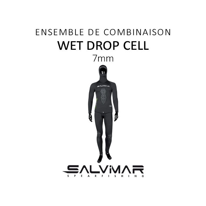 Ensemble de combinaison WET DROP CELL 7mm Ensemble de combinaison WET DROP CELL 7mm