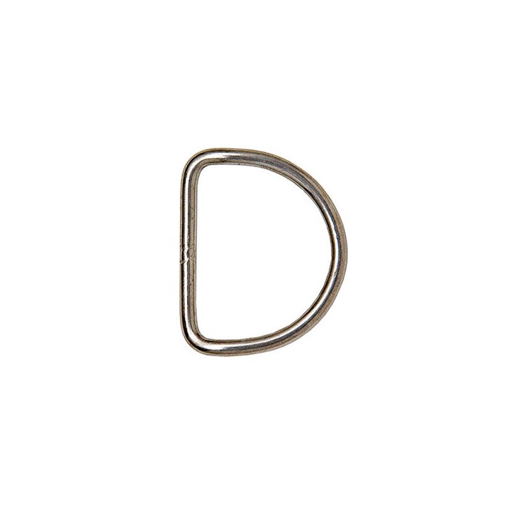 Anneau D-Ring Pré-plié, 50mm