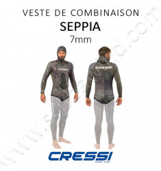 Veste de chasse Seppia - 7mm