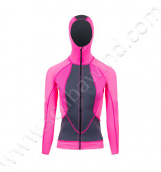 Veste Atoll Rashneo avec cagoule - Rose