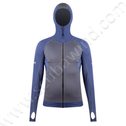 Veste Atoll Rashneo avec cagoule - Bleu