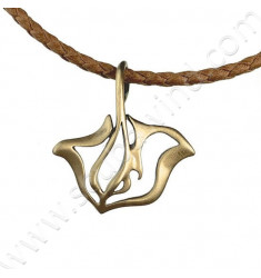 Pendentif Bronze Raie Stingray