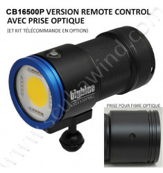 Phare CB16500PBRC (Lumière bleue, Remote Control) + (Valise inclue)