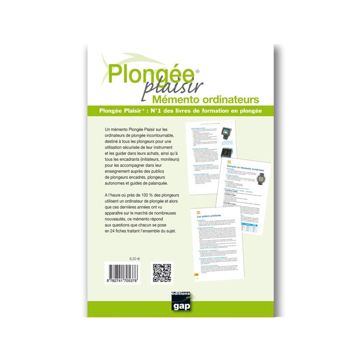 Plongée Plaisir Mémento sur les Ordinateurs de plongée Plongée Plaisir Mémento sur les Ordinateurs de plongée